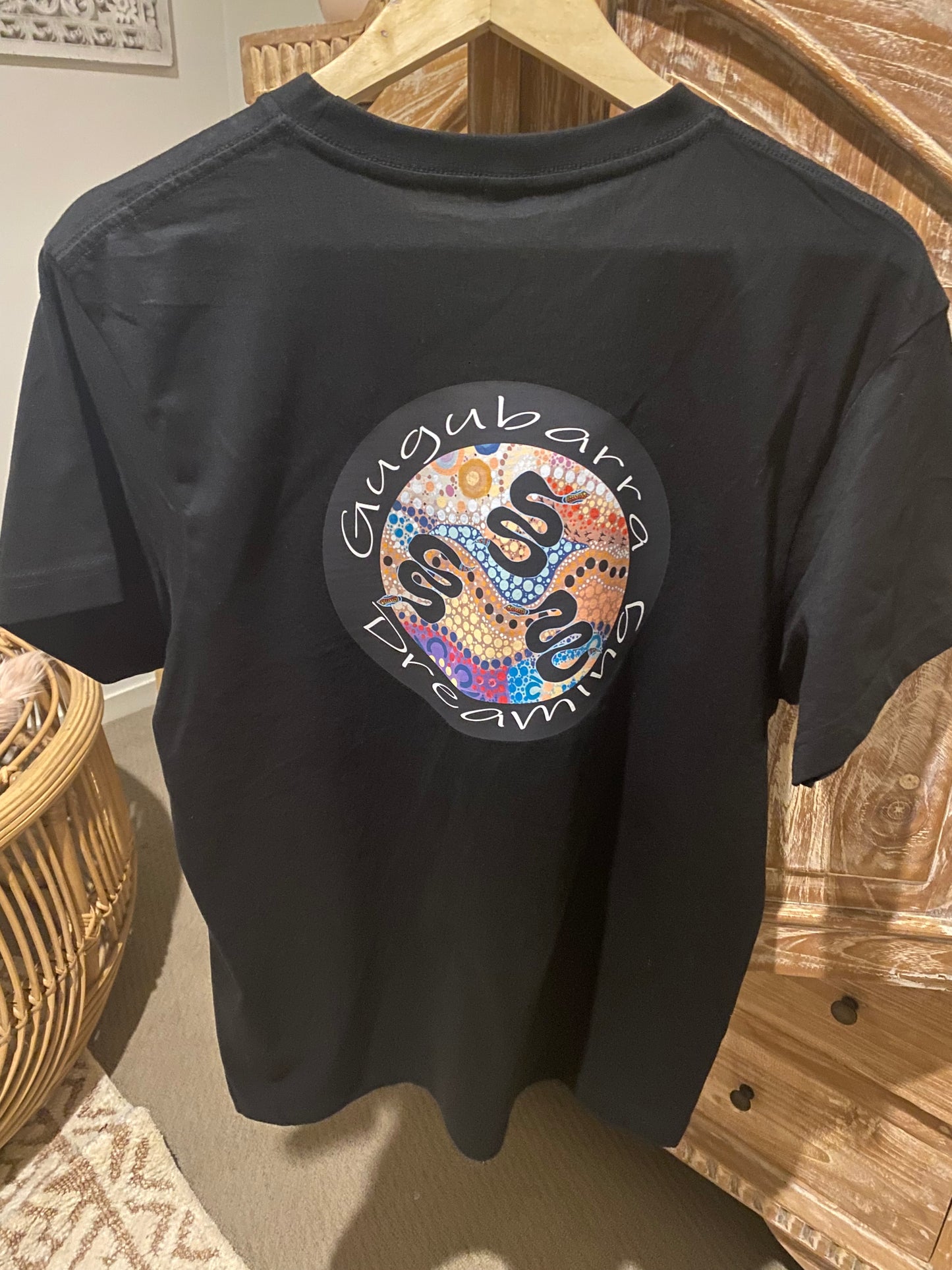 Bulangumbaay Gadi (3 Snake Dreaming) Men's Double Sided Shirts