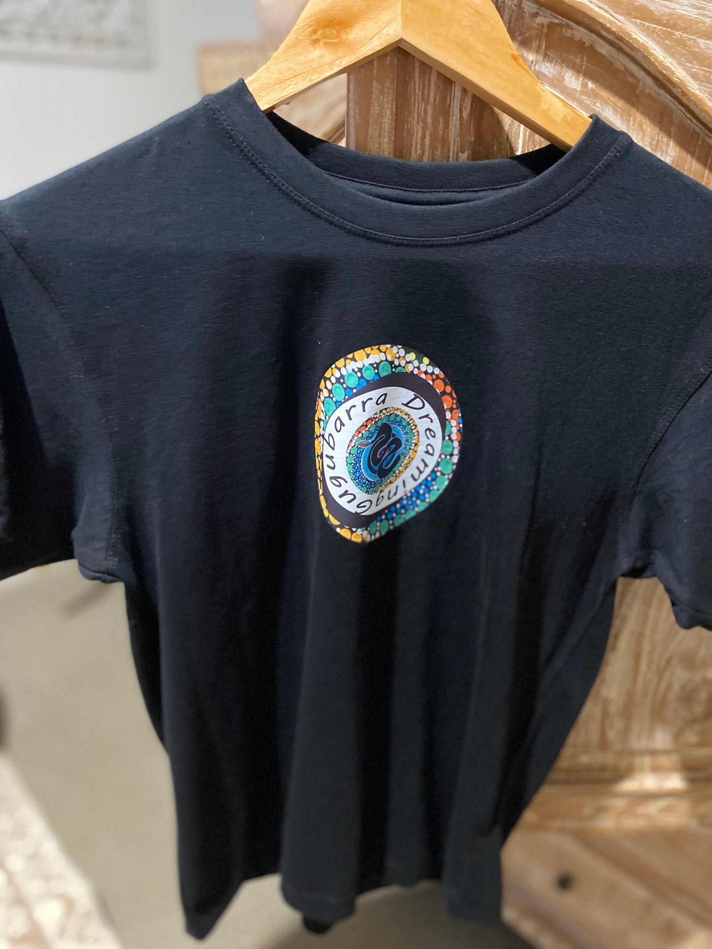 Gadi (Snake Dreaming) Kid's Single Sided Shirt