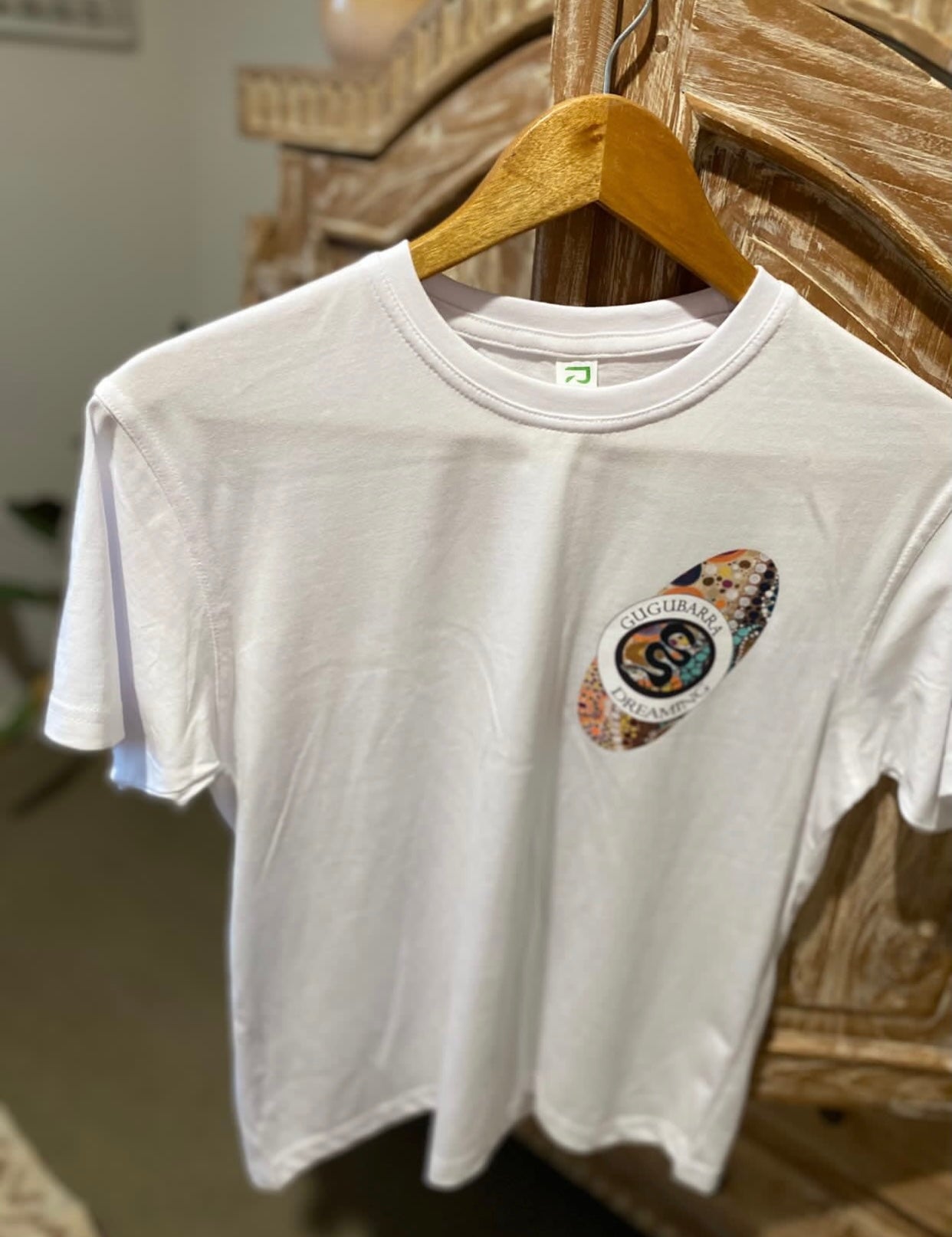 Gadi (Snake Dreaming) Kid's Single Sided Shirt
