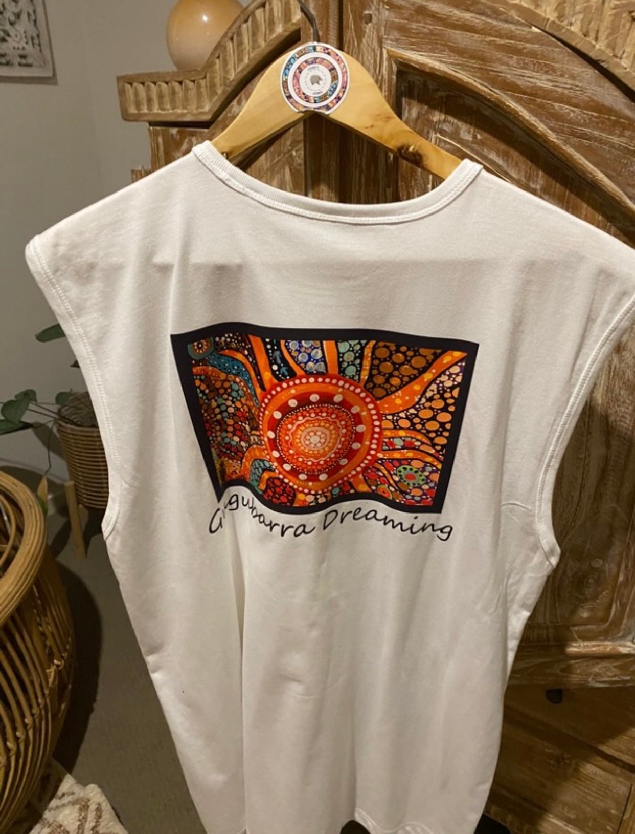 Yiary (Sun Dreaming) Men's Double Sided Muscle Shirt
