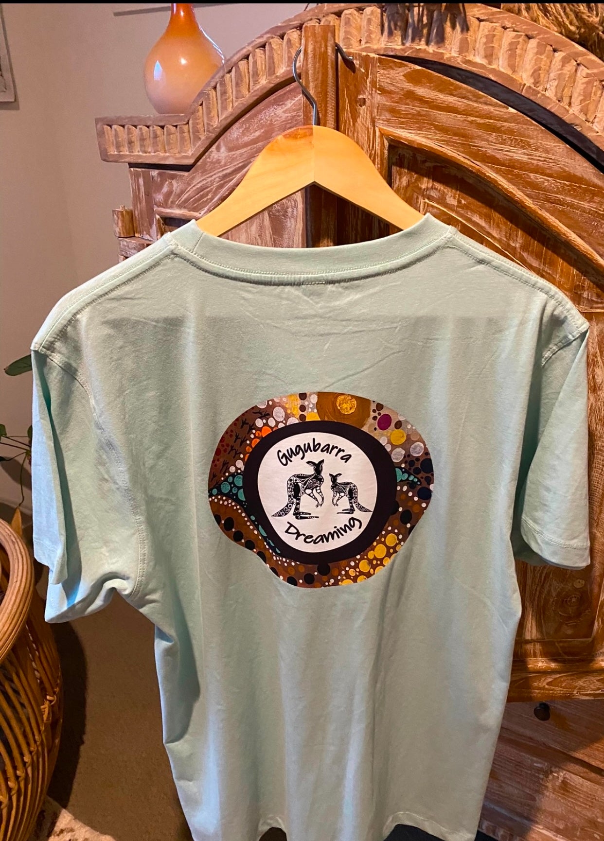 Wambuwuny (Kangaroo Dreaming) Men's Double Sided Shirts