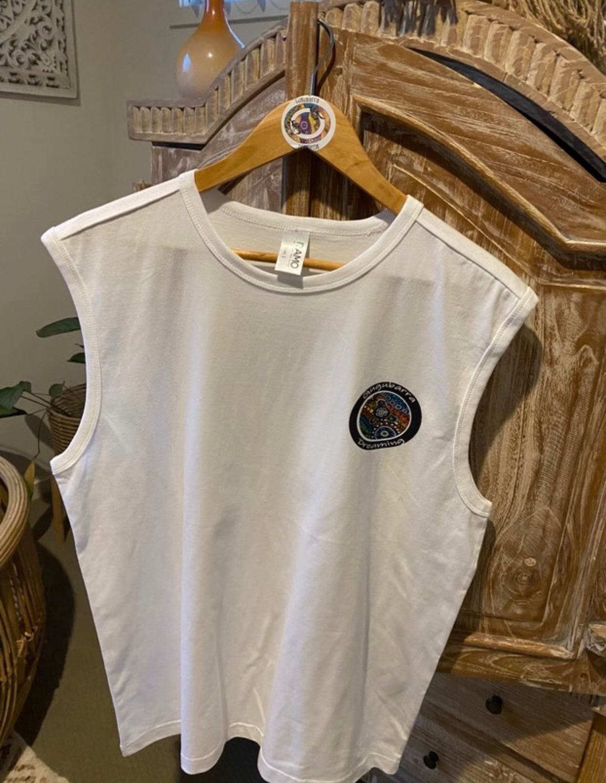 Ngurambang (Country) Men's 2 Sided Muscle Shirt Size Large
