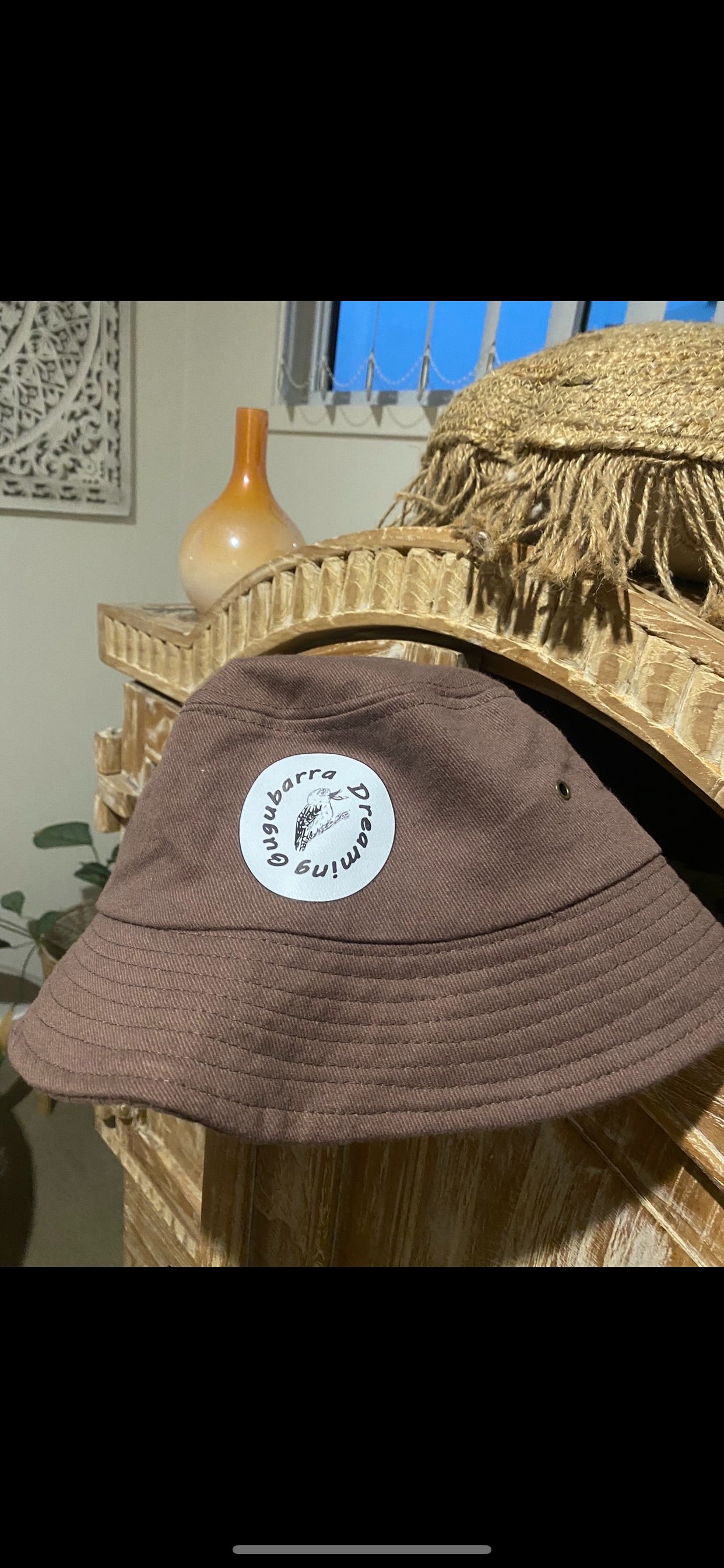 Gugubarra (Kookaburra Dreaming) Bucket Hat