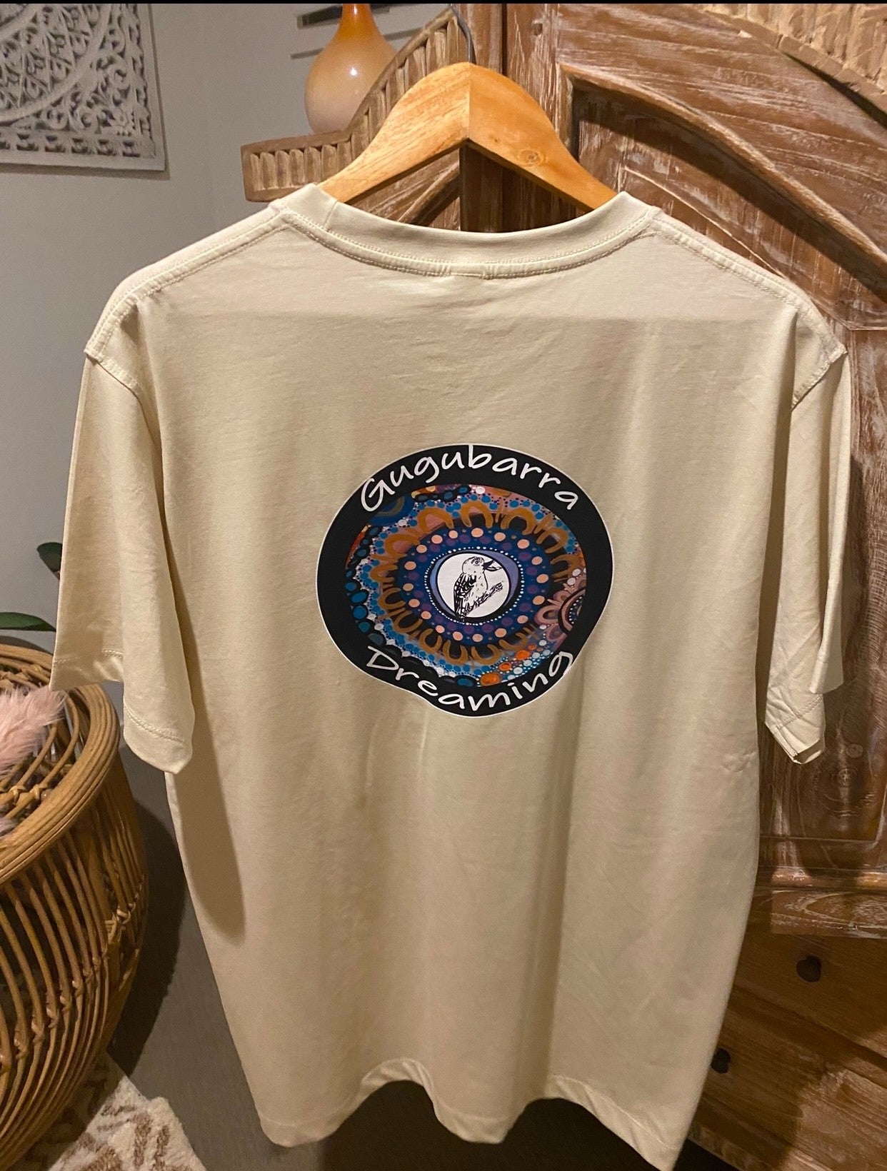 Gugubarra (Kookaburra Dreaming) Men's Double Sided Shirts