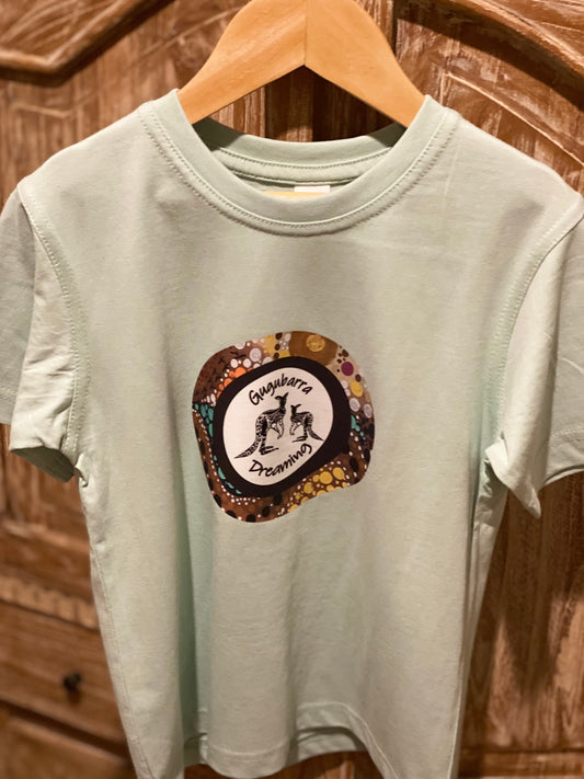 Wambuwuny (Kangaroo Dreaming) Kid's Single Sided Shirt
