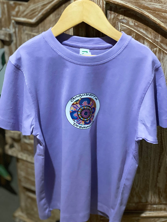 Dhandha (Camp Site Dreaming) Kid's Single Sided Shirt