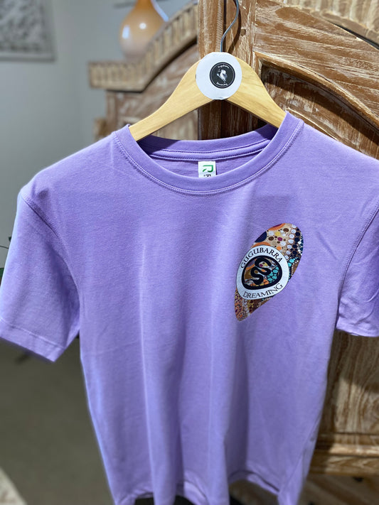 Gadi (Snake Dreaming) Kid's Single Sided Shirt