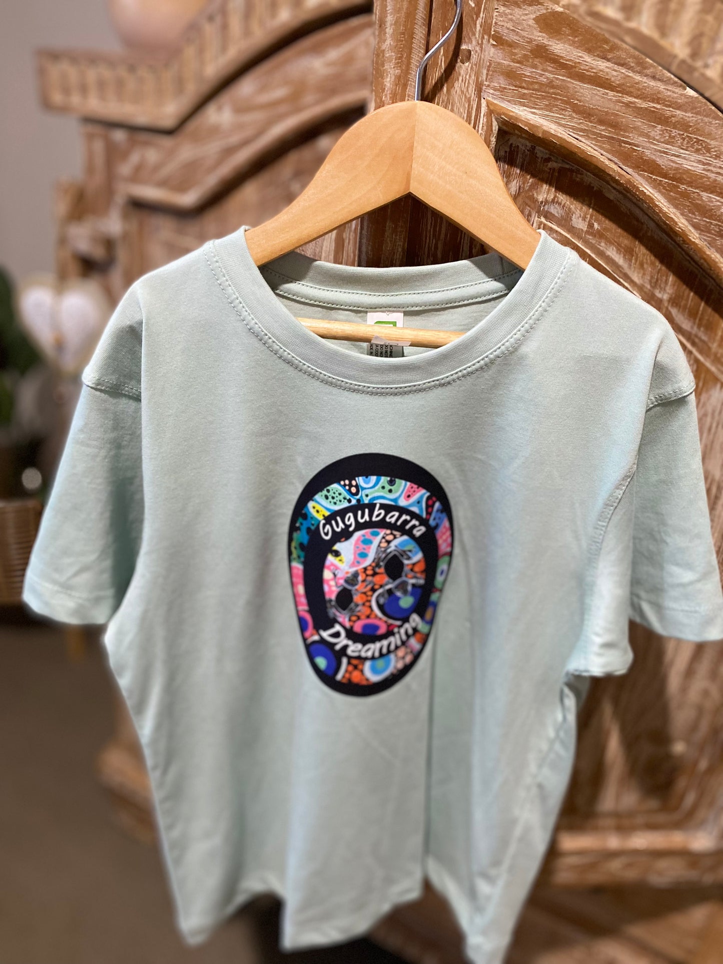 Gulaangga (Frog Dreaming) Kid's Single Sided Shirt