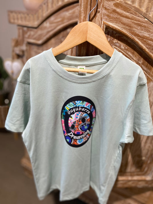 Gulaangga (Frog Dreaming) Kid's Single Sided Shirt