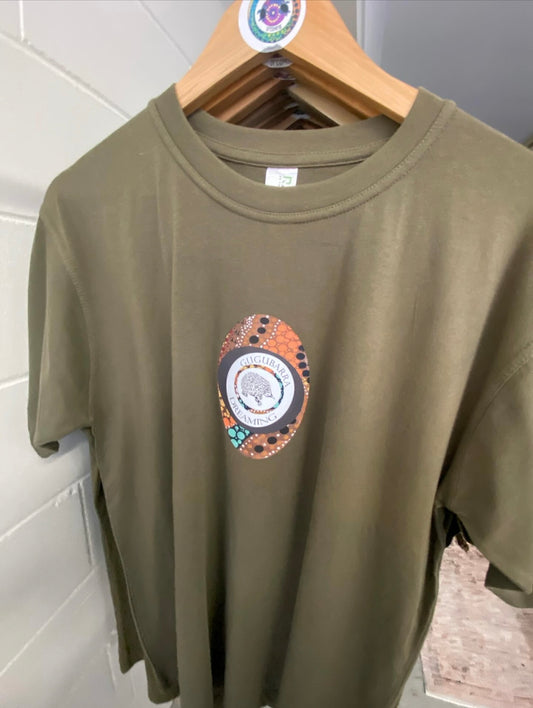 Wandayali (Echidna Dreaming) Men's Single Sided Shirt