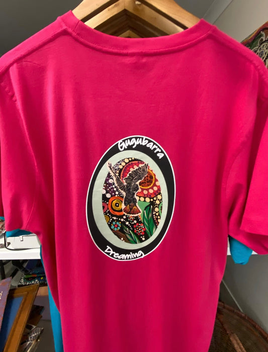 Yuyang (Black Cockatoo Dreaming) Men's Double Sided Shirt
