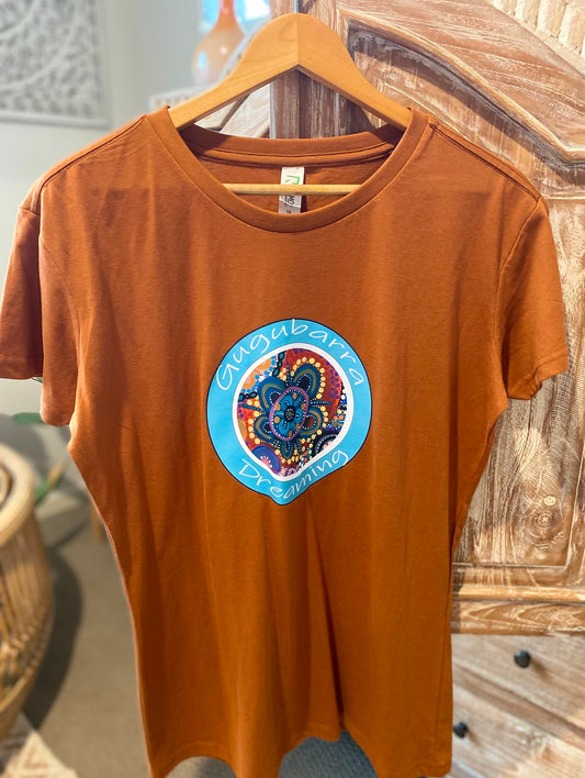 Dhandha Ngurrumirgang (Campsite Blue) Women's Single Sided Shirt