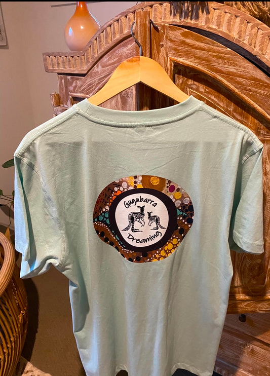 Wambuwuny (Kangaroo Dreaming) Men's Double Sided Shirts