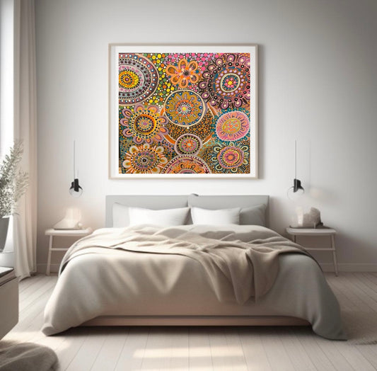 Decor - In The Night Sky (Satin Canvas) 60 x 60 cm