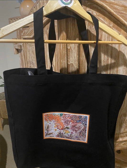 Ngarru (Bee Dreaming) Tote Bag