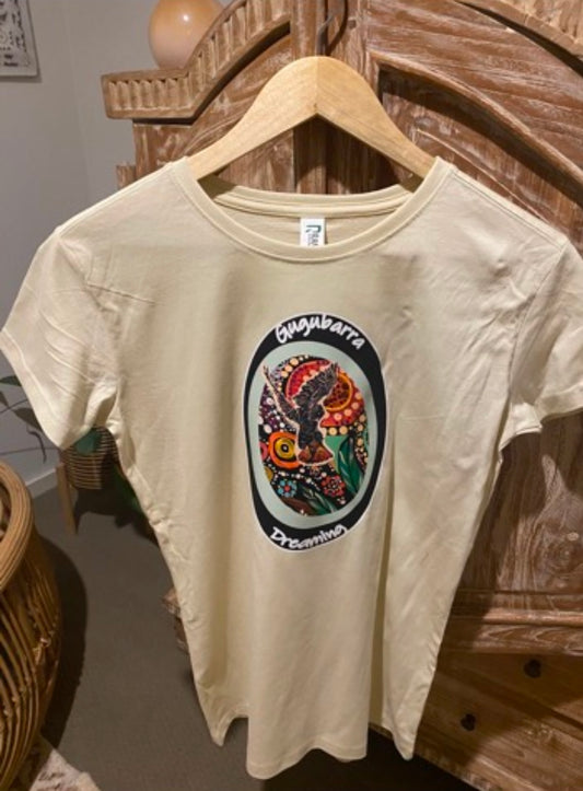 Yuyang (Black Cockatoo Dreaming) Women's Single Sided T-Shirt