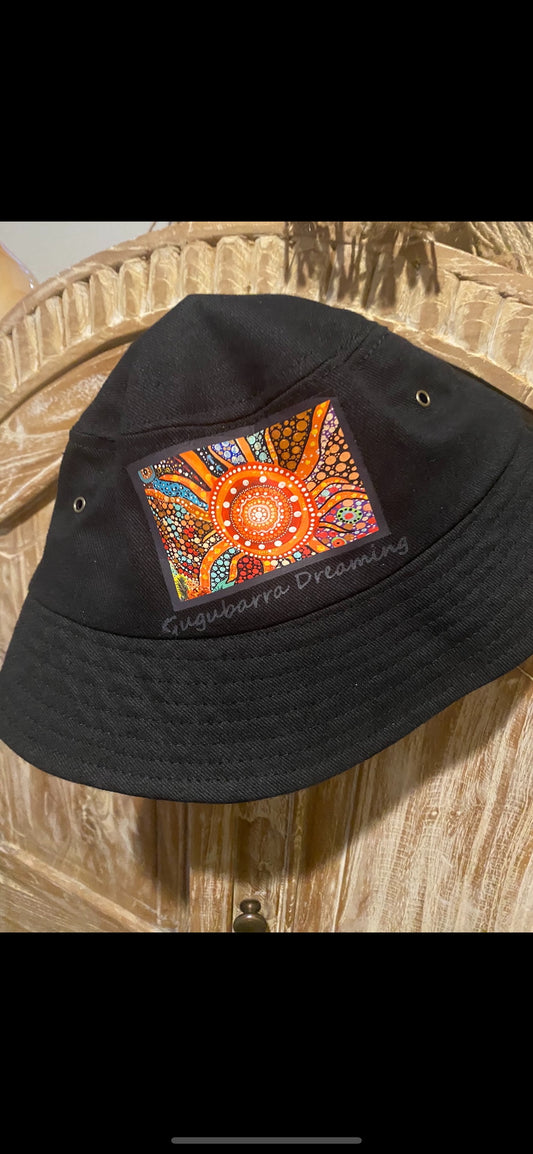 Yiray Dreaming (Sun dreaming) Bucket Hat